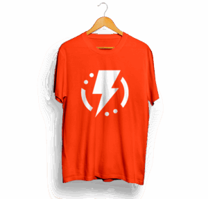 Orange Men T-shirt